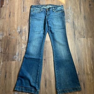 Express Stella Fit and Flare Jeans- 8L